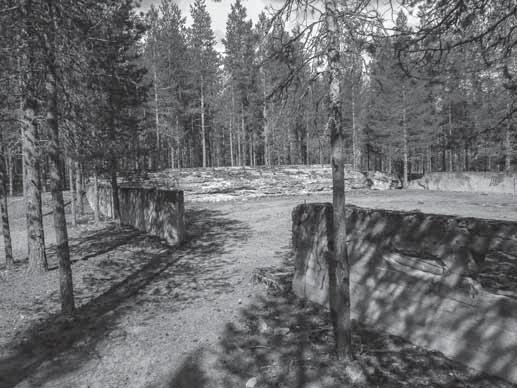olevalla Metsäkoululla oli suuri sairaalaosasto. Hirvaalla oli lisäksi sotavankileiri, jonka vankeja käytettiin alueella työvoimana.