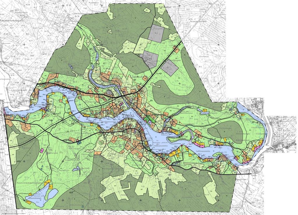 Yleiskaava Jakkukylän alueella on voimassa Yli-Iin kunnanvaltuuston 26.10.2000 hyväksymä Jakkukylän osayleiskaava.