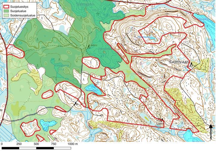 Suomenselän ja maanselän alueiden -suojelu ja ennallistamisesitys Helmikuu 2016