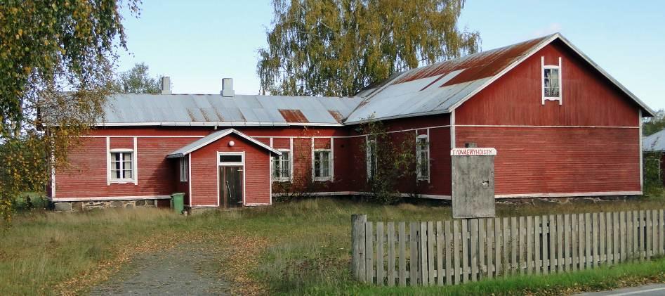 40 Finpyyn työväentalo A.Ahlströmin maille rakennettu Finpyyn työväentalo valmistui vuonna 1904, työväenyhdistyksen perustamisen jälkeen.