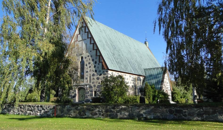 41 Noormarkun nykyinen kirkko. Osuusmeijeri Noormarkun Osuusmeijeri on rakennettu Lampuodin sillan viereen, Noormarkunjoen rantaan vuonna 1907.
