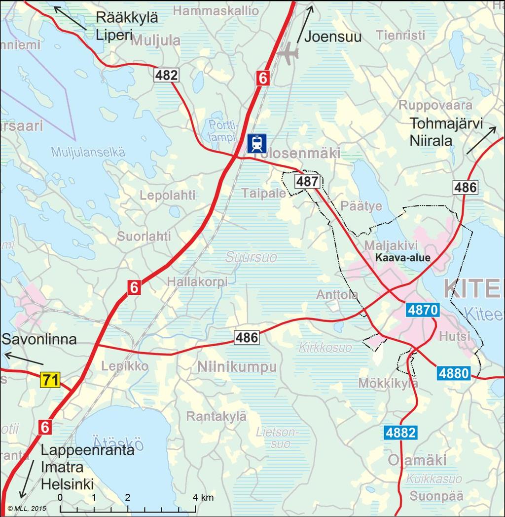 Kiteen keskustaajaman liikenneselvitys 3.1.