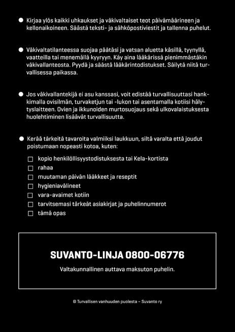 turvasuunnitelma