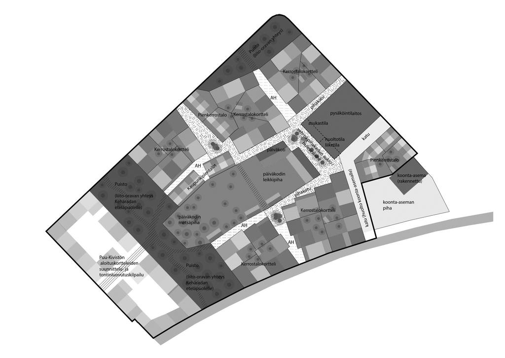 Puu-Kivistön asemakaava 2 Puu-Kivistön aloituskortteleiden suunnittelu- ja tontinluovutuskilpailu Asemakaavoitus