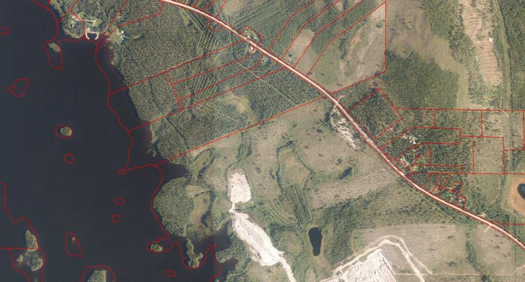 FCG SUUNNITTELU JA TEKNIIKKA OY Kaavaselostus, 7 (76) Pohjois-osa Kaava-alueen pohjois-osa on tällä hetkellä metsäaluetta, jota on käytetty talousmetsänä.