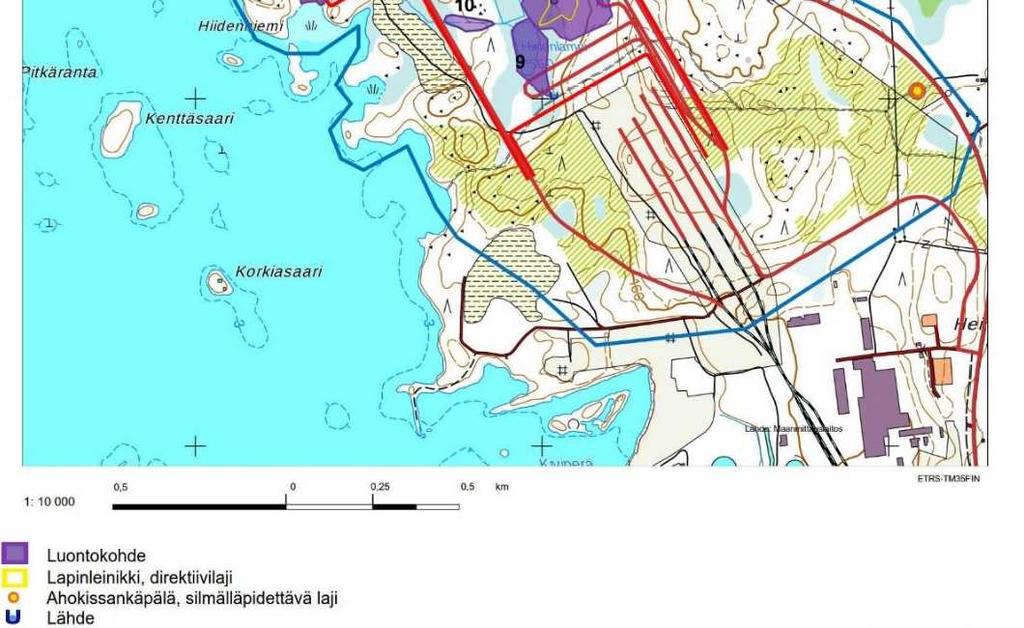 Patovaaran alueen arvokkaat