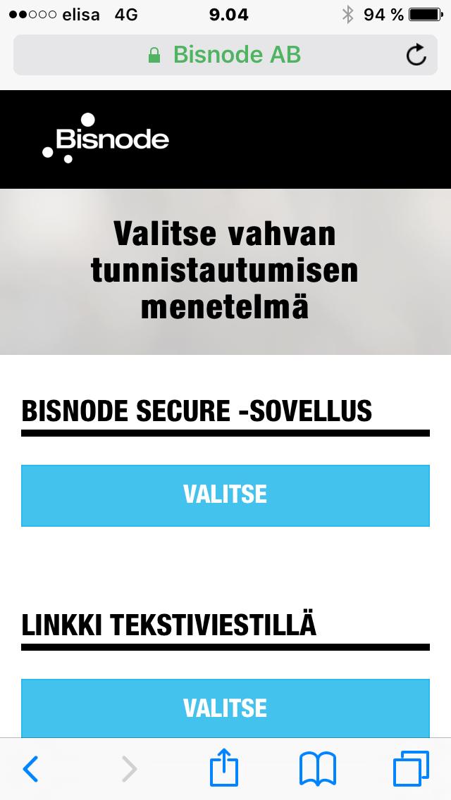 Tervetuloa Decision Support Mobilen käyttäjäksi!