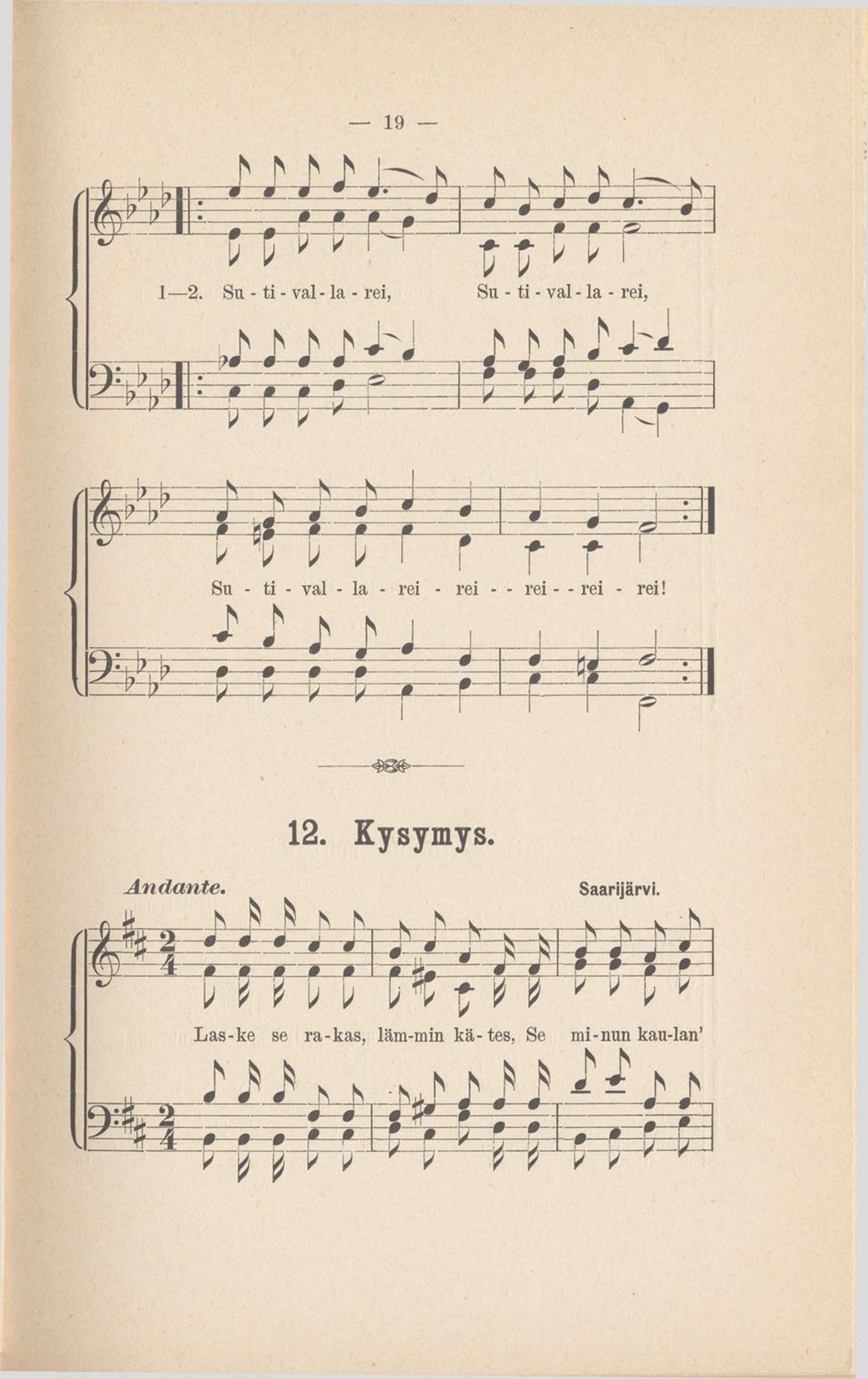 19 n 1 2. Su - t - va - la - re, h l/ Su - t - va l - la - re, f m = f r = = ^ p v p b r Su - t - va - la - re - re rre - - re - re!