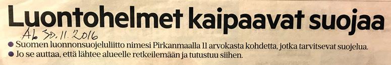 Laki turvaa jokaiselle perusoikeuden osallistua, saada tietoa ja vaikuttaa omaa ympäristöä koskevaan päätöksente koon ja sen valmisteluun. Tätä oikeutta kannattaa käyttää.