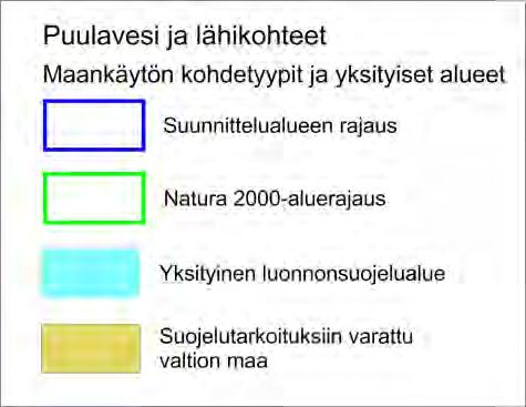Vänkkäänsuolla ja Viljakkalan metsissä suunnittelualueeseen kuuluvat myös osittain Naturarajauksen ulkopuolelle ulottuvat valtionmaat, mm.