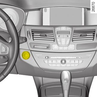 AUTOMAATTINEN SEISONTAJARRU 1 2 Automaattitoiminnot Automaattinen seisontajarru pitää auton liikkumattomana, kun moottori pysäytetään painamalla moottorin käynnistys-/pysäytyspainiketta 1.