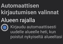 Kun kuljettaja on hukkatilauksen jälkeen kirjautunut etusijalla hukkaviestissä mainitulle alueelle, saa hän alueella jakoon tulevan tilauksen ennen taksiasemalla olevia autoja.