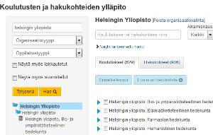 Koulutustarjonnan päivittäminen 1. Kopioitujen tarjontatietojen tarkistus ja päivitys Hakukohteen tietojen kielistys 2. Uusien koulutusten ja hakukohteiden lisääminen yhteishakuun tarvittaessa 3.