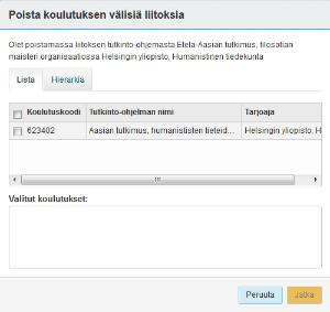 c) Muokkaa hakukohteen tietoja Muokkaa hakukohteen perustietoja Etsi ensin haluamasi hakukohde. Voit tehdä sen kolmella tavalla: 1. 2. 3.