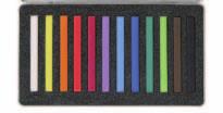 väriä 1 rasia 47024 Cretacolor pastell pencil, 24 kpl/rasia 24 väriä 1 rasia 47036 Cretacolor pastell