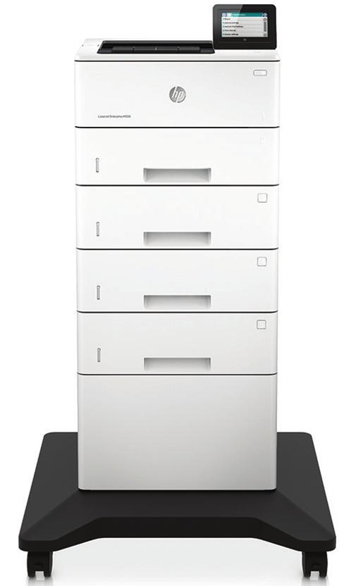 Tiedot HP LaserJet Enterprise M506 -sarja Ylittämätöntä suorituskykyä. Paras tietoturva. Viimeistele tehtäviä nopeammin tulostimella, joka käynnistyy nopeasti ja auttaa säästämään energiaa.