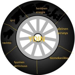 5 (7) Hyvinvointimalli Aki Hintsa kirjassaan Voittamisen anatomia (2015) perehtyi hyvinvoinnin perustaan enemmän.