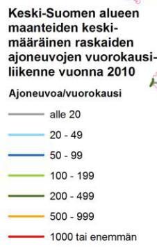 Maankäytön suunnittelussa varaudutaan myös pieniin parantamistoimenpiteisiin valtatiellä 13 välillä Äänekoski-Saarijärvi (Keski-Suomen liikennejärjestelmäsuunnitelma 2012).