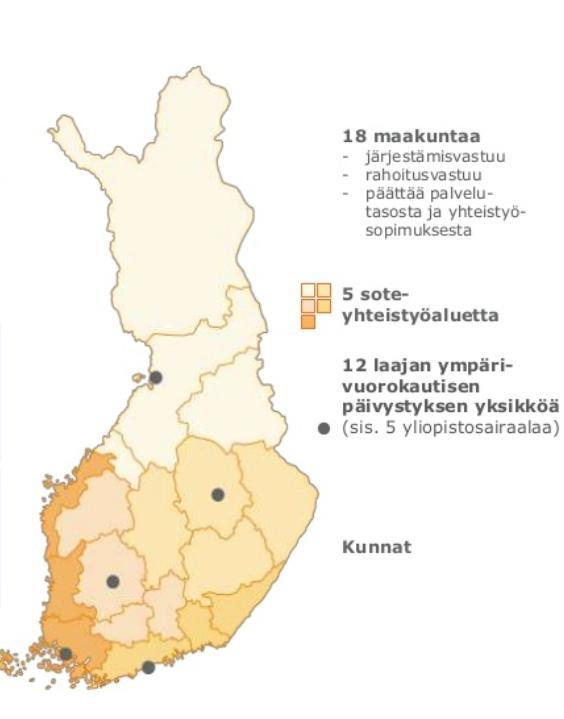 Pelastustoimen kehittämishanke 2015 2018 Pelastustoimen ja varautumisen valtakunnallista koordinointia vahvistetaan Selkeytetään pelastustoiminnan ja siviiliviranomaisten johtamista sekä