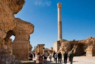 Retkipäivän aikana koette Karthagon, joka oli aikoinaan maailman kaupankäynnin keskus ja pienellä mielikuvituksella voi käynti Byrsan kukkulalla ja Antonius Piuksen kylpylän raunioilla viedä teidät