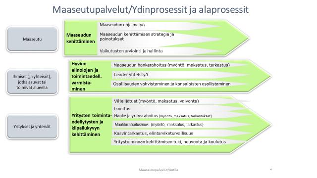 Sivu 112 7. Esityksen tekeminen maakuntahallitukselle ja väliaikaishallinnolle maaseutupalveluiden tuottamiseksi. 8. Väli- ja loppuraportoinnin suorittaminen Kuva 11.