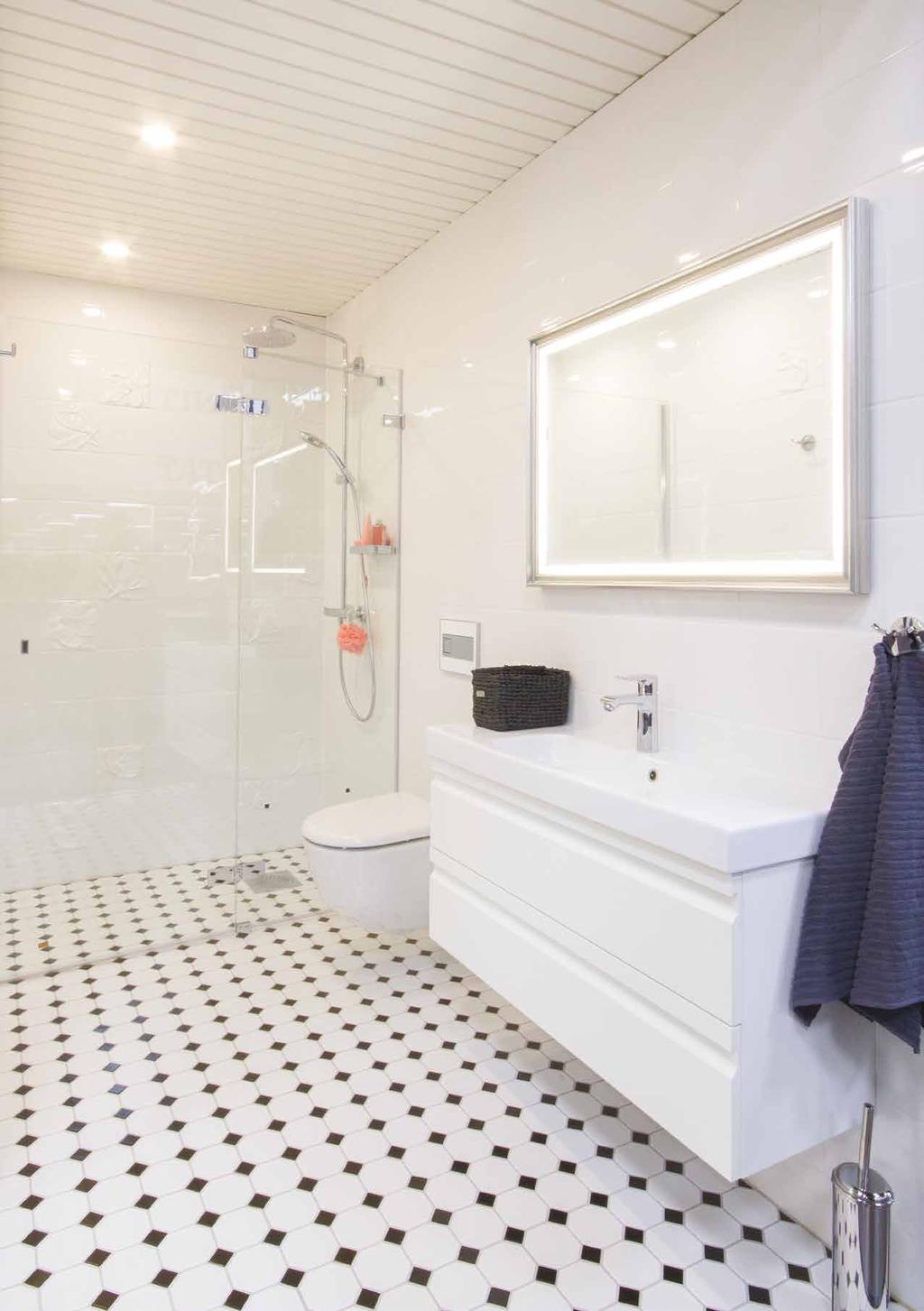 Velox-paneelit sulautuvat kotisi sisustukseen kylpyhuoneesta makuuhuoneeseen.