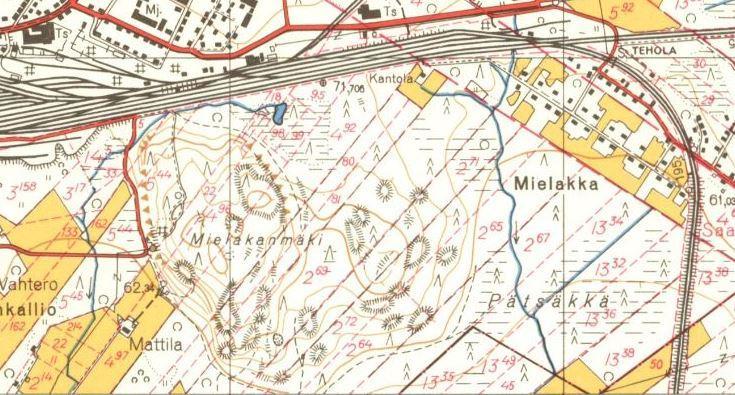 4 (16) Mielakan alueen edellinen etsäsuunnitela on tehty uosille 2007 2016 ja sen on tehnyt Metsäkeskus Kaakkois-Suoi. Silloinen koko Kouolan etsäsuunnitela käsitti kaikkiaan 884.