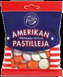 90 g 21 ps/ltk T 2045664 *6416453035140* *6416453435148* 403820 Amerikan pastilleja 50 g 20