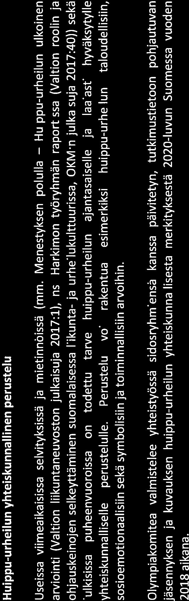 rakehtamisen ja yhteisöllisyyden vahvistamisen tavoitteista käsin. 2.