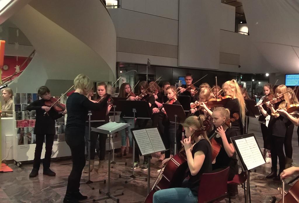 PE 23.2. JA LA 24.2. CARELICUMIN AULA KLO 12 MUSIIKKIA KONSERVATORIOLTA Konservatorion nuoret soittajat ja laulajat, johdattavat musiikilliselle matkalle