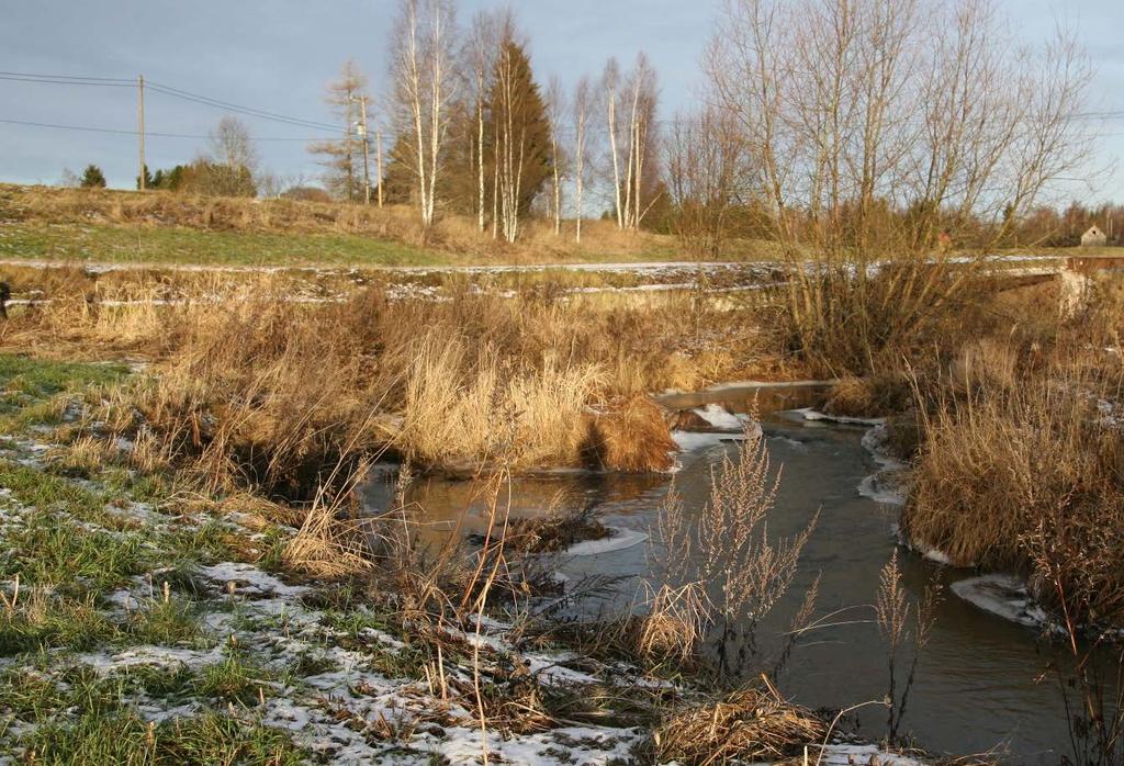 POHJAPADON RAKENNUS- JA SUUNNITTELUOHJEET Mitoitusvirtaama Pohjapadon yläpuolisen valuma-alueen valunnan ja mitoitusvirtaaman laskentaohjeet löytyvät Maatalouden monivaikutteisten kosteikkojen