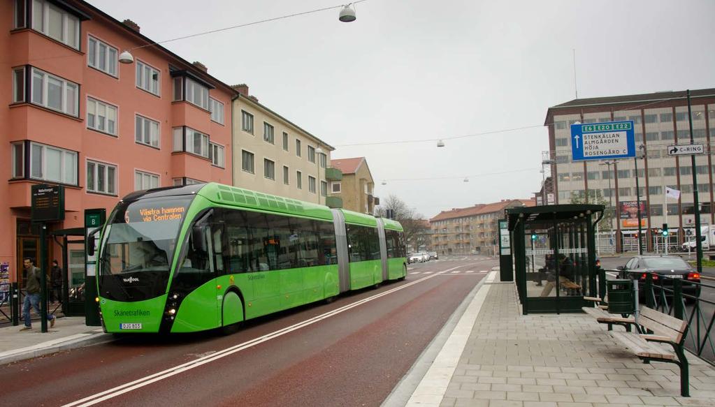 Laadun ja brändin tulee vastata raitiotietä Malmö, Ruotsi Ajantasainen informaatio Kalustolla oma