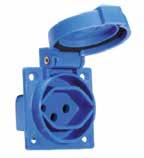 DOMESTIC PANEL MOUNTING SOCKET OUTLETS 16A/ 250V ~ VDE 0620 Proteton egree IP54 Swss Erthng System Type J Domest Pnel Mountng Soket Outlet Typ 13 10A, 230V, 3p Srew termnl Flnge 50 x 50 mm Proteton