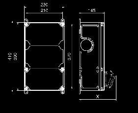 le entres pre-punhe Top: 1xM12, 1xM20, 2xM40 Bottom: 1xM12, 1xM20, 2xM40 5 30MB204 30MB214