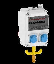 32A, 3p 1 RCCB 40/0.03A, 4p Cle entry: 1x M40 or 1 le up to 5 x 10 mm 2 Orer no.