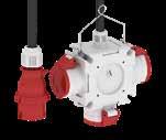 54655 2 Domest sokets 16A, 230V ~ 1 CEE soket 16A, 230V, 3p Cle entry/input:: 1 CEE nlet 16A, 230V, 3p Orer no.