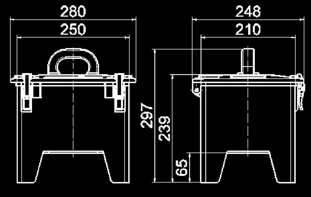 FREE-STANDING DISTRIBUTORS Sol-Ruer Enlosures, Portle < Rey wre or nstllton < < All strutors on ths pge wth omest sokets, Germn erthng Dmenson o enlosure: 250 x 210 mm Enlosure