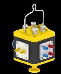 Cle entry: 1x M25, 1x M32 (2 ruts) or 2 les up to 5 x 10 mm 2 Orer no. 573151 6 Domest sokets 16A, 230V ~ 2 t sokets RJ45/ Ct.