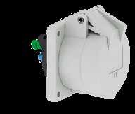 Soket Outlet TE Cle entry 1x t top (open), 2x t ottom (lose) or 63A Cle entry M50 rom ove or 125A Bse rottle y 180 or 63A