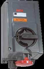 EX DEVICES FOR ZONE 2 AND 22 For nrequent/re hzrous explosve tmospheres Sure Mountng Soket Outlet For use n Zone 2 n 22 Lrge hnle, n e loke n poston 0 n 1 Optml ontt y mens o sel-lenng lmnte ontts
