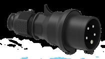 EVENT TECHNOLOGY IEC 60309, EN 60309, VDE 0623, IP67 Pnel Mountng Soket Outlet Quk-Connet Srewless termnls Kontex ontt Flnge 75 x 75 mm Fg.