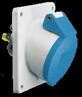 : Type 251 5 MB 16 Crvn Flush Mountng Inlets Srew termnls 16A