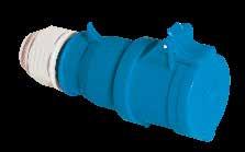 CAMPING PLUGS AND SOCKETS Connetor Quk-Connet wth Mult-Grp Srewless termnls 16A 230V 3p Srewless enlosure onneton, snp-n lok Spel gln, smultnous le gln n sel