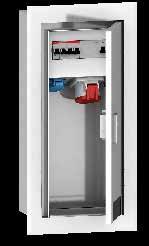 stte Esy ess to opertng elements 45 MB 68 Orer no. 561872 1 Domest soket 16A, 230V ~ 1 CEE soket 16A, 400V, 5p Proteton: 1 C-type MCB 16A, 1p 1 C-type MCB 16A, 3p 1 RCCB 40/0.