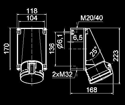 SURFACE MOUNTING SOCKET OUTLETS WITH PSC INTERLOCKING Sure Mountng Soket Outlet Wth eletrl PSC nterlokng n