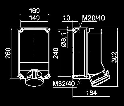 60309, EN 60309, VDE 0623, IP67 63 4 11785 11786 5 860 63 5 11787 5 900 Fg.