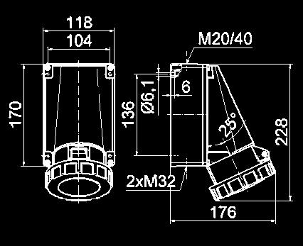 Hgh-temperture-resstnt ontt rrer Kontex ontt Box termnls 63 4 16871 16872 1 63 5 16873 1 Other rns o