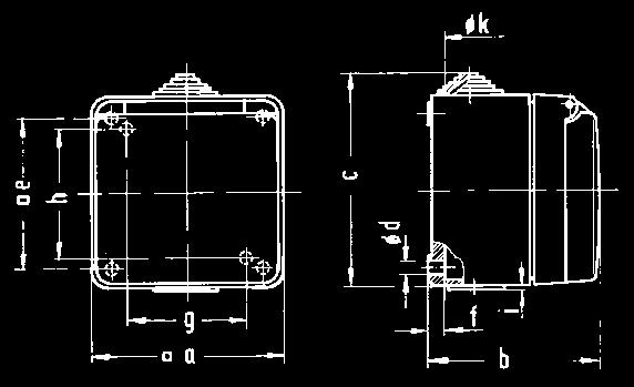 SURFACE MOUNTING SOCKET OUTLET DOMESTIC IEC 60309, EN 60309, VDE 0623 Sure Mountng Soket Outlet Strght nserton reton Cle entry 1x t