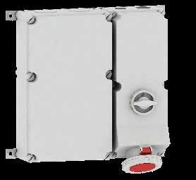 : Type 16622 12 MB 5 IEC 60309-1/2, EN 60309, VDE 0623 Enlosure n soket nsert me o hgh-gre plst Openng reton o hnge l lrgely prevents penetrton o ust, mosture n