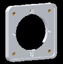 ACCESSORIES Mountng Frme For tthng pnel mountng soket outlets e Fg.